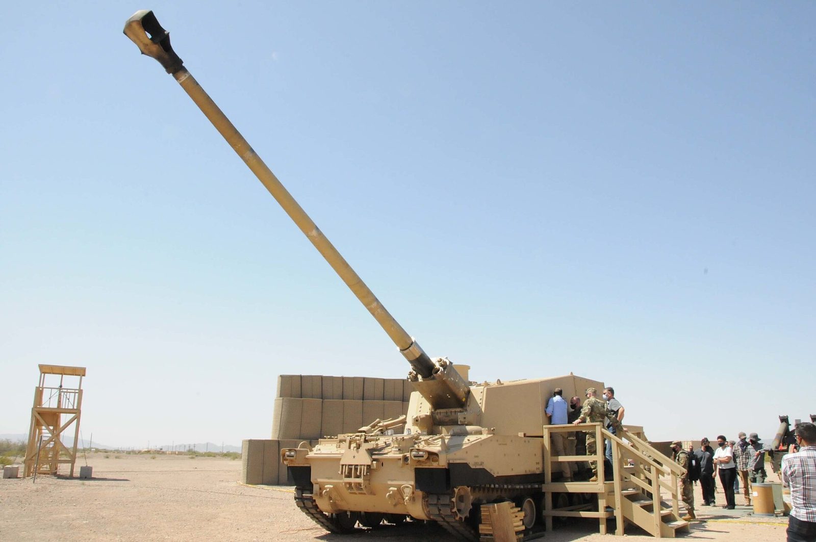 155mm self-propelled howitzer