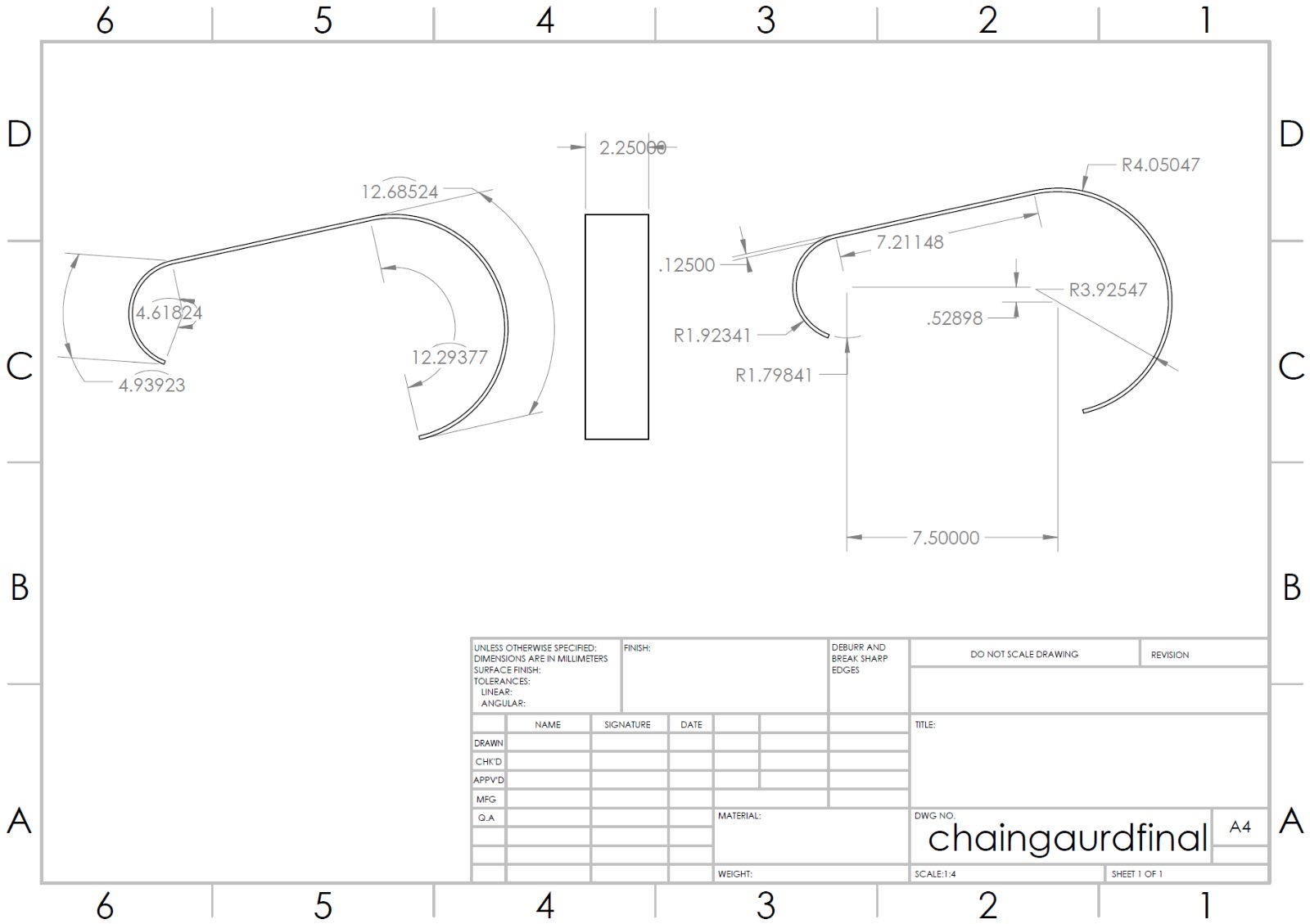 chain guard drawing