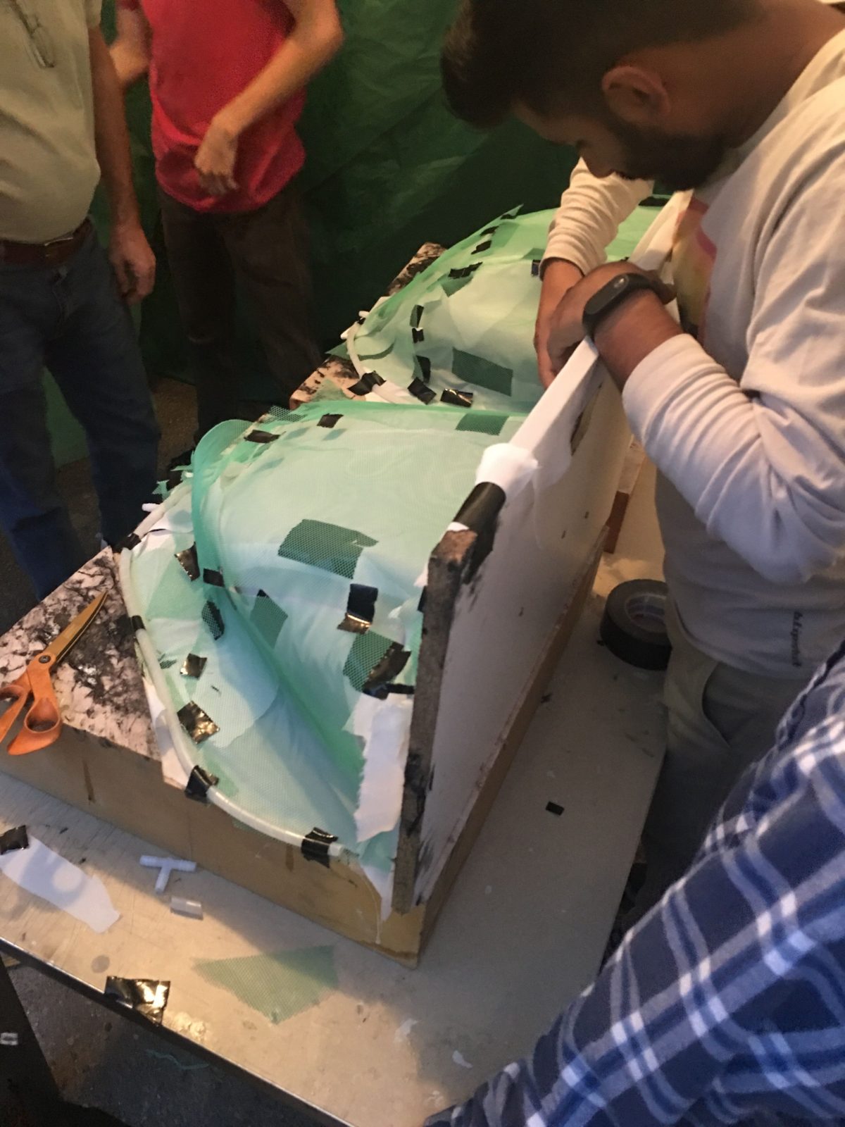 nosecone wet layup